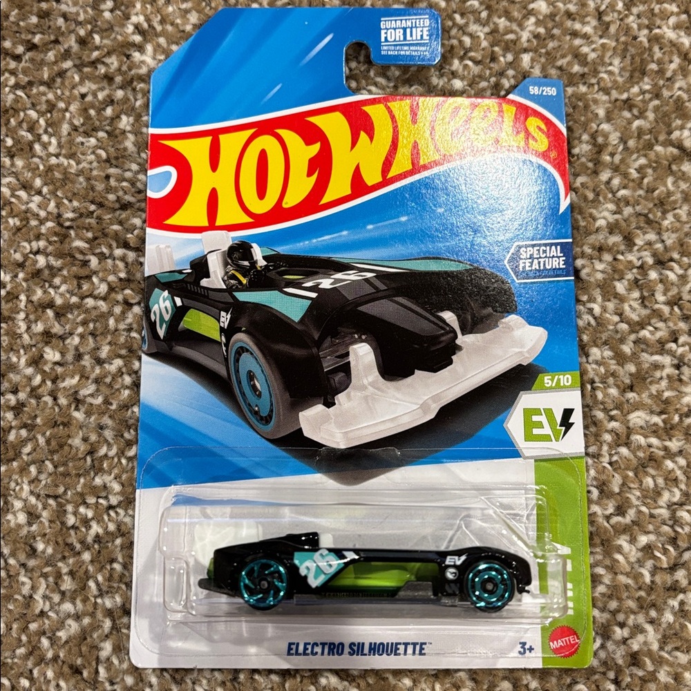 Mattel Hot Wheels 2026 Treasure Hunt Electro Silhouette w/ Special Feature